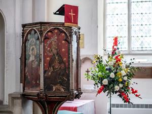 Church of St James the Great in King's Lynn, west Norfolk.