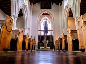 Church of St James the Great in King's Lynn, west Norfolk.
