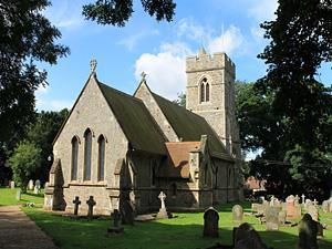 The North Wootton parish church, west Norfolk.