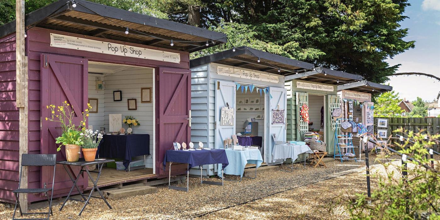 Image of popup shops