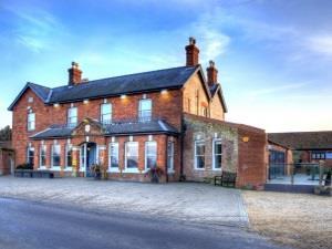 Exterior of The Titchwell Manor Restaurants in Titchwell, west Norfolk.