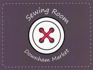 Logo for the Sewing Room at Downham Market, west Norfolk.