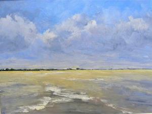 Stunning art piece by Vanda Richards at The Garage Studio in Ringstead, west Norfolk.