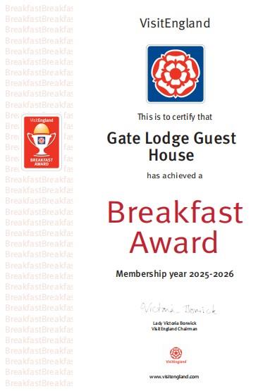Breakfast Award 2025 - 26
