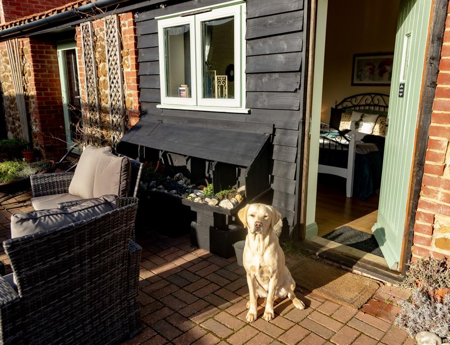Outside seating - The Roost