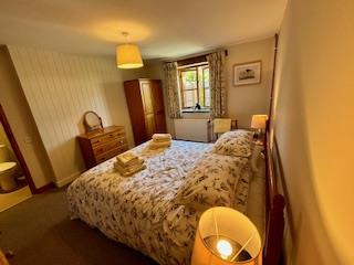 The king-size bed,