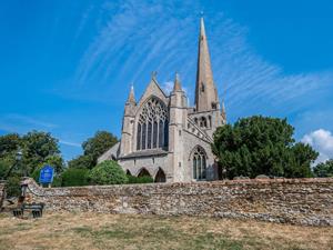 Church of St Mary in Snettisham, west Norfolk.