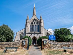 Church of St Mary in Snettisham, west Norfolk.