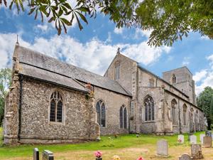 The village church at South Creake in west Norfolk.