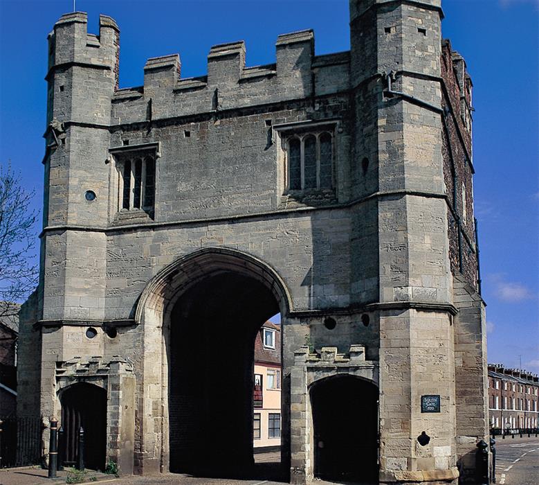 The South Gate in King's Lynn, west Norfolk.