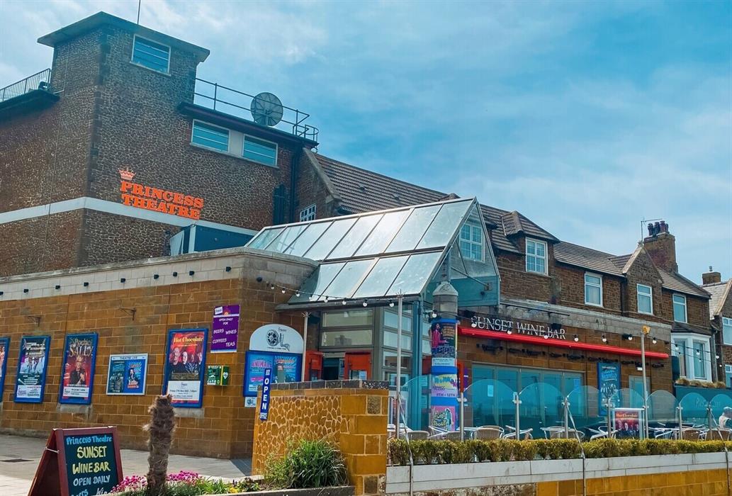 The exterior of Princess Theatre in Hunstanton, west Norfolk.