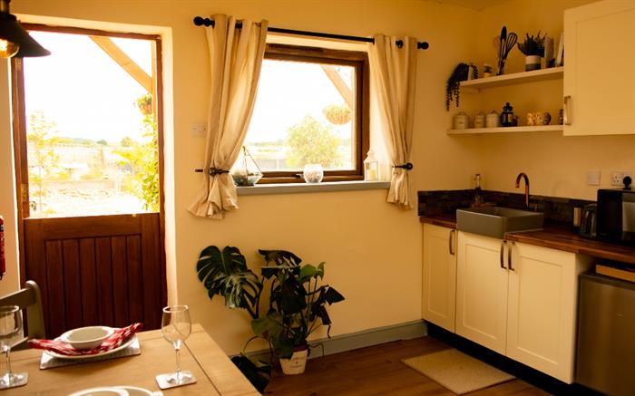 Kitchenette in the stables