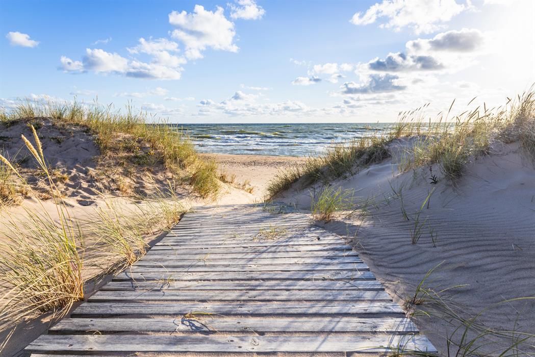 sand dunes and miles of beaches to explore