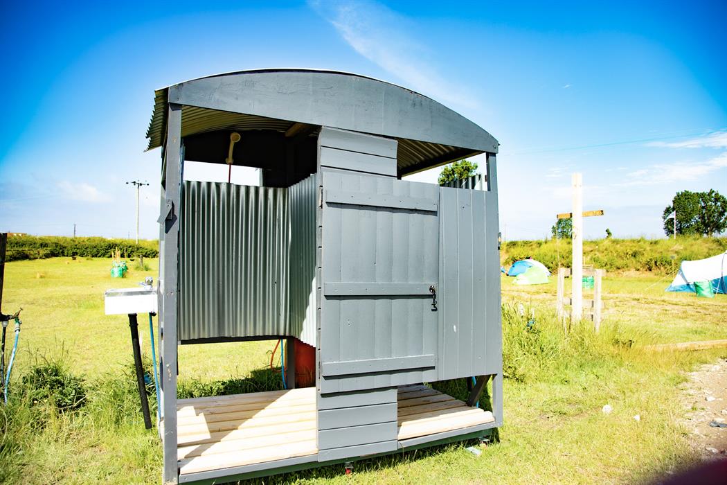 Hunstanton Camping Outside Showers